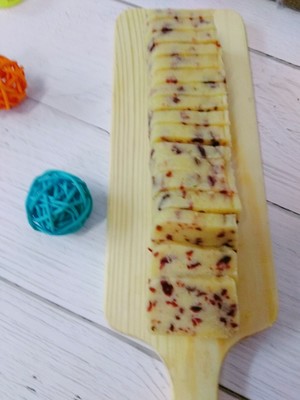 蔓越莓曲奇饼干  制作方法