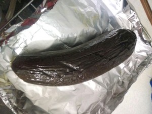 烤茄子  制作方法