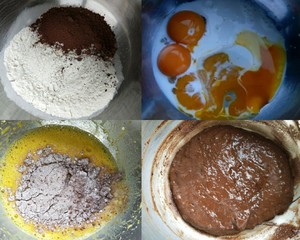 蒸蛋糕(可可味) 制作方法