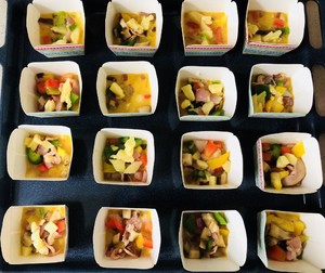 蔬菜培根鸡蛋杯 制作方法