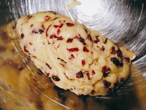 没有模具的蔓越莓饼干 制作方法