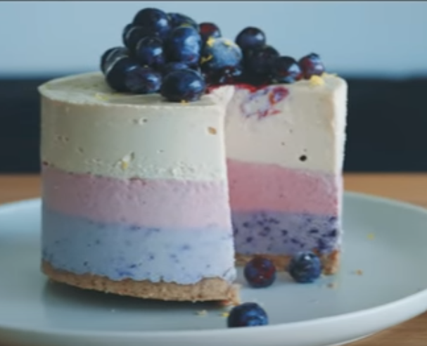 纯素蓝莓芝士蛋糕 制作方法