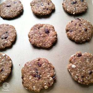 蔓越莓燕麦饼干 制作方法