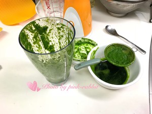 菠菜汁戚风 制作方法