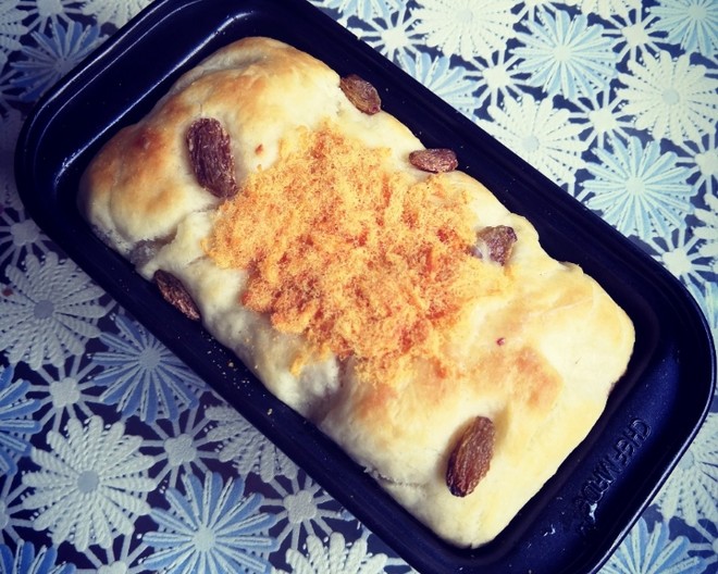 肉松芝士面包 制作方法