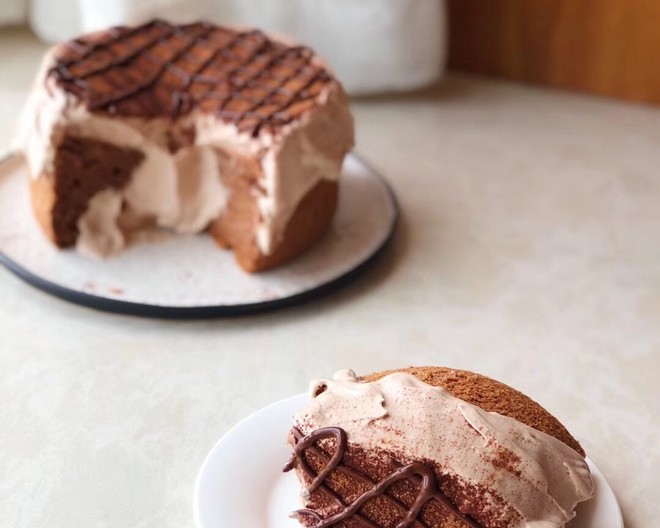 6寸加高可可戚风  制作方法