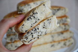 发面芝麻饼 制作方法