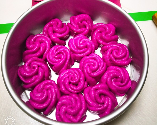 火龙果面包 制作方法