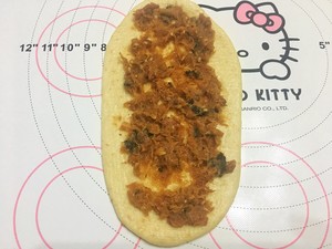 冠利沙拉酱-全麦肉松堡 制作方法