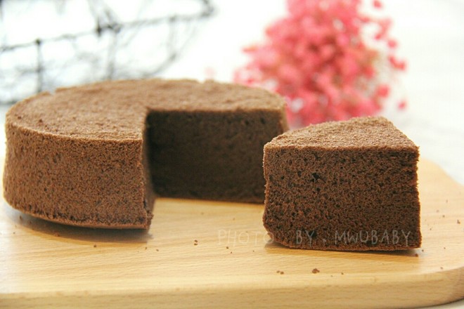 五寸可可戚风  制作方法