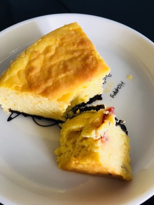 南瓜蔓越莓奶酪蛋糕 制作方法