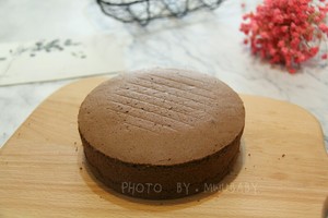 五寸可可戚风  制作方法