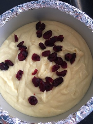 南瓜蔓越莓奶酪蛋糕 制作方法