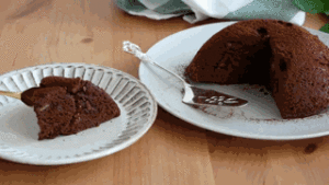 三分钟无蛋微波炉巧克力蛋糕[搬运]