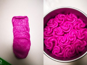 火龙果面包 制作方法