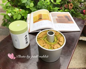 抹茶蜜豆戚风蛋糕.浅井12cm14cm17cm加高中空 制作方法