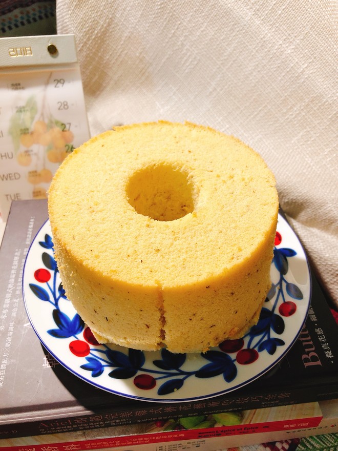 6寸戚风蛋糕  制作方法