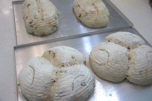 燕麦核桃软欧包 制作方法