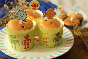 香草棉花糖杯子蛋糕 制作方法