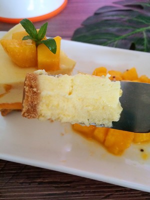 芒果芝士慕斯蛋糕  制作方法