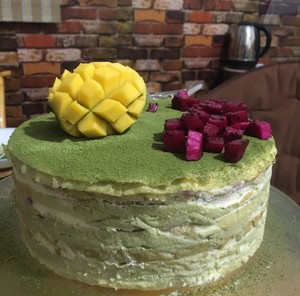 抹茶千层蛋糕  制作方法