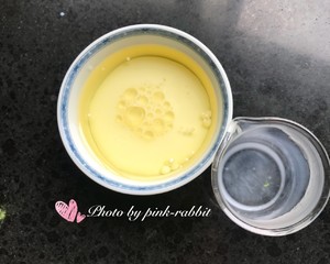 抹茶蜜豆戚风蛋糕.浅井12cm14cm17cm加高中空 制作方法