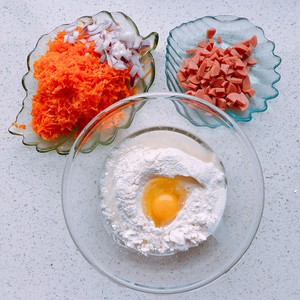 健康的胡萝卜番茄芝士咸马芬 制作方法