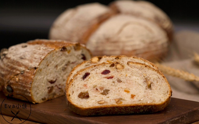 燕麦核桃软欧包 制作方法