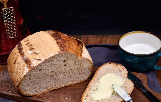 黑麦乡村面包 制作方法