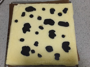奶牛蛋糕卷 制作方法