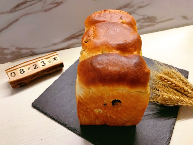 葡萄干吐司（泡面法）  制作方法