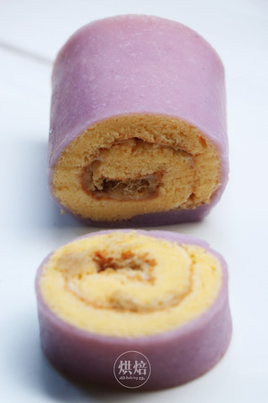 外Q内软的冰皮蛋糕卷，口感超丰富~