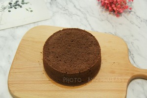 五寸可可戚风  制作方法