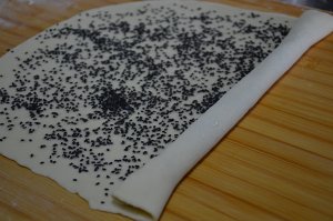 发面芝麻饼 制作方法