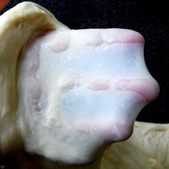 【面包十五分钟手套膜及拉丝秘笈(附七岁儿童终极版)的做法步骤图】潇潇媽-制作