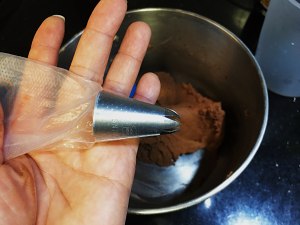 黑玫瑰曲奇饼干  制作方法