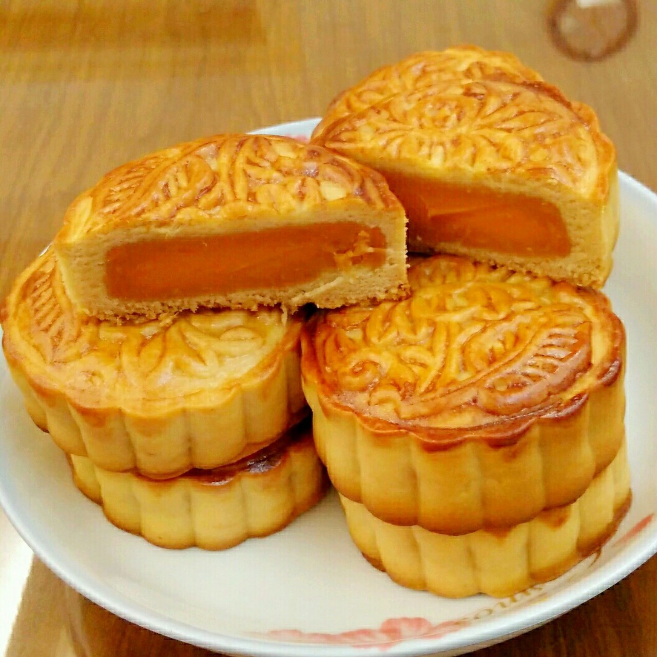 【广式月饼---红薯月饼的做法步骤图】浪漫春天-制作