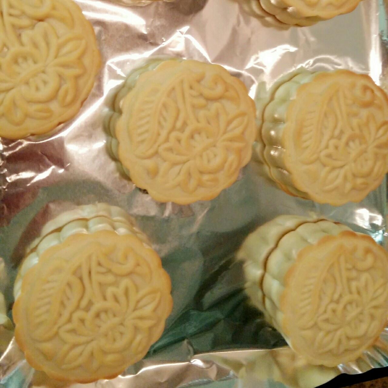 【广式月饼---红薯月饼的做法步骤图】浪漫春天-制作