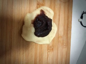 红豆面包 制作方法