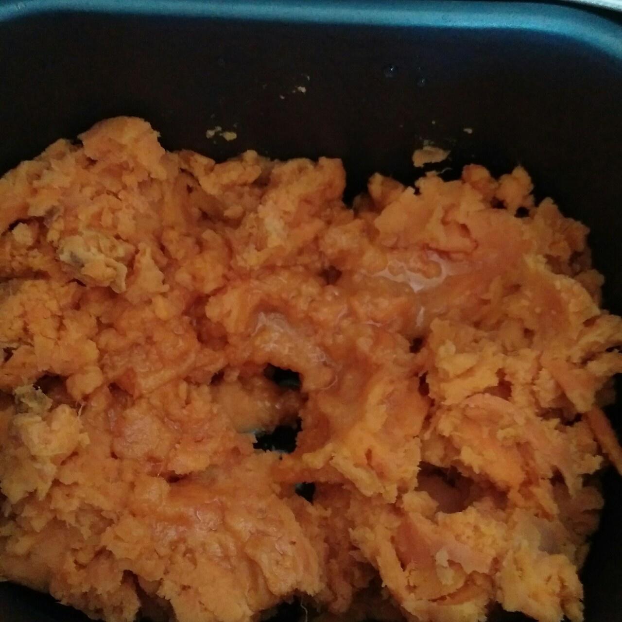 【广式月饼---红薯月饼的做法步骤图】浪漫春天-制作