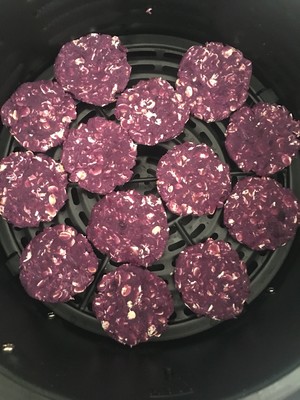 宠物零食燕麦紫薯饼 制作方法