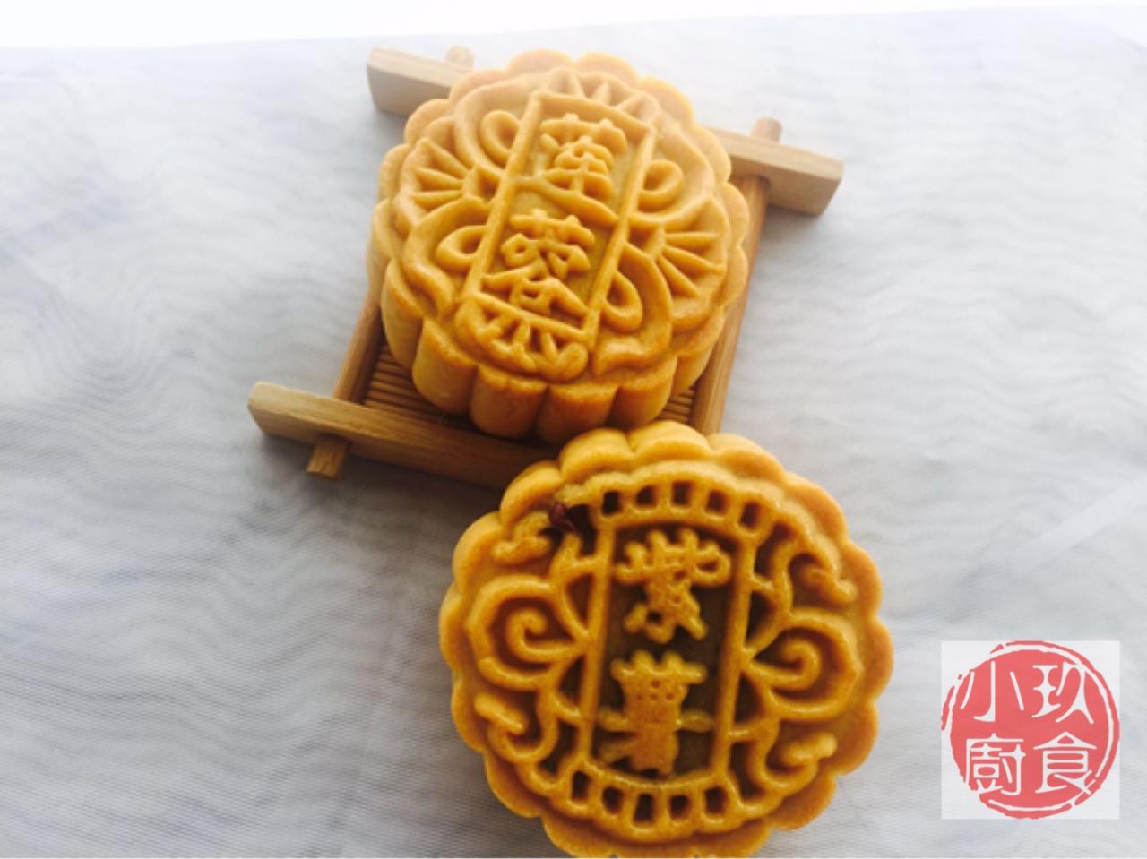 【广式月饼的做法步骤图，广式月饼怎么做好吃】玖食小厨-制作