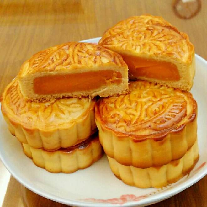 【广式月饼---红薯月饼的做法步骤图】浪漫春天-制作