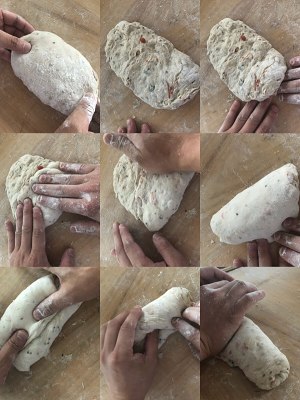 养身椰子油芝麻枸杞软欧  制作方法