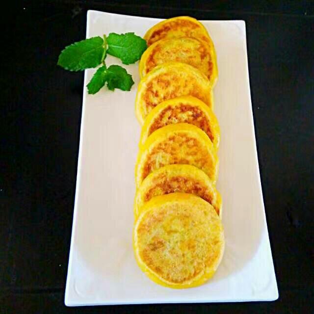 【南瓜饼（月饼）的做法步骤图，怎么做好吃】淡然-微笑-制作