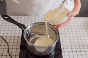 美元椰浆爆浆蛋糕  制作方法