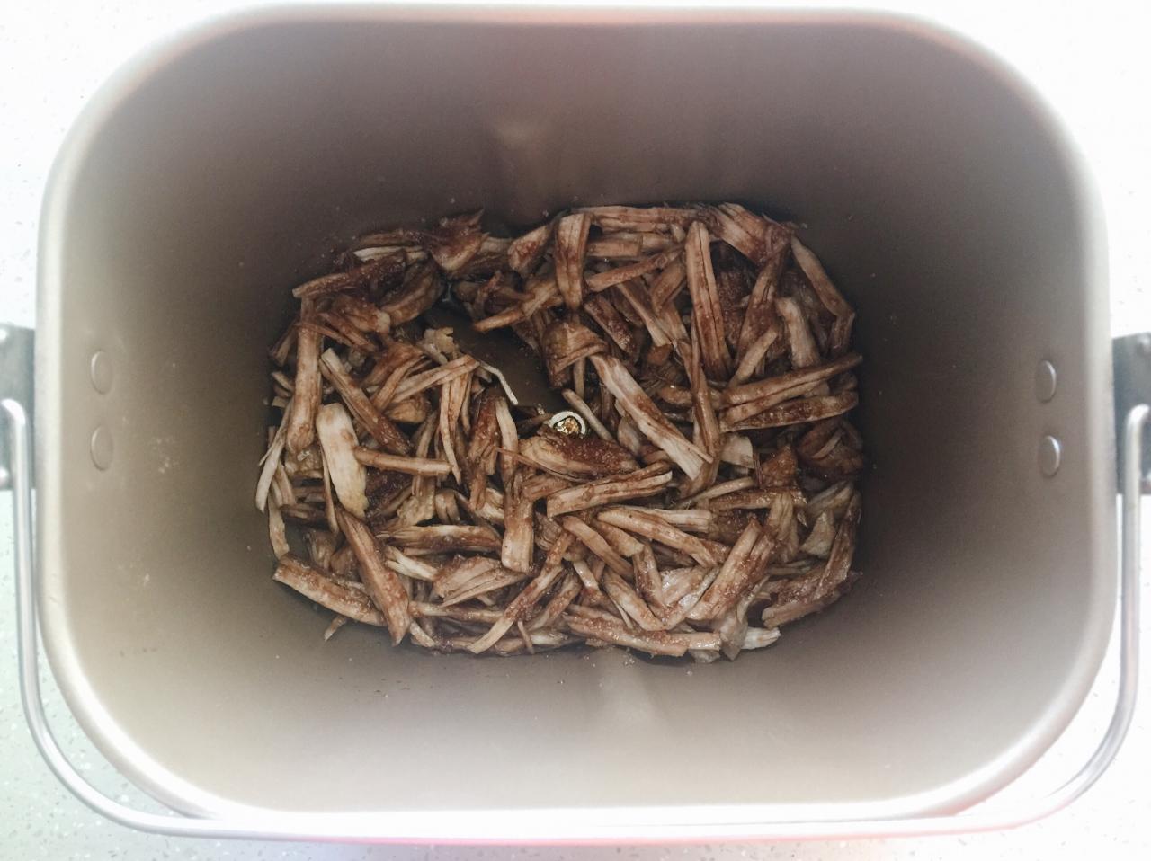 【面包机自制肉松的做法步骤图,怎么做好吃】木亭子96-制作