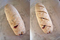 【蔓越莓全麦黑糖面包的做法步骤图】苜同学-制作