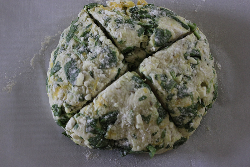 【菠菜南瓜奶酪丹波面包丨健康·烘焙的做法步骤图】Sunny_Kreglo-制作