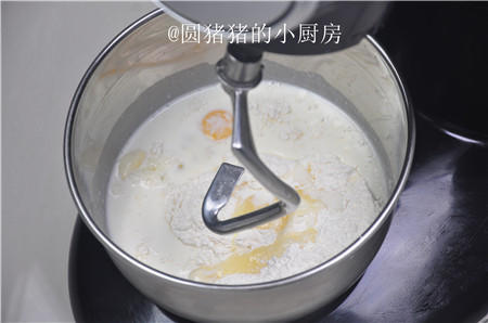 【网络最火爆的——奶酪面包的做法步骤图】圆猪猪-制作